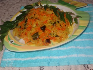 carrot cabbage side dish